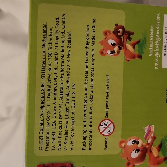 Goliath, Beware of the bear game. - Picture 12 of 12